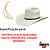CHAPEU GUERRERO 50X LONE STAR - NATURAL - Imagem 2