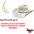 CHAPEU CLARK 100X LONE STAR - NATURAL - Imagem 2