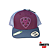 BONE ARIAT IMPORTADO A300091909 VINHO - Imagem 3