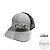 BONÉ TEX CINZA LOGO PRETO C/BRANCO - Imagem 3