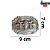 FIVELA NOCONA 37007 TOURO COM FLECHA - Imagem 3