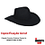 CHAPÉU PRALANA 12336 5X CAMPO III PRETO - Imagem 2