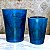 Kit 2 Vasos Cone Liso Premium (1-2) com prato - Imagem 1