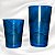 Kit 2 Vasos Cone Liso Premium (2-3) com prato - Imagem 3