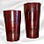 Kit 2 Vasos Cone Liso Premium 3 e 4 com pratos - Imagem 5