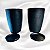 kit 2 Vasos de Polietileno Redondo Escovado N2(com pratos) - Imagem 8