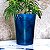Vaso polietileno para plantas cone liso premium 2 com prato coletor - Imagem 1
