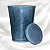 Vaso polietileno para plantas cone liso premium 2 com prato coletor - Imagem 3