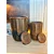 Kit com Vasos para plantas em polietileno decorativo Grego P e M - Imagem 6