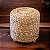 Puff Redondo de Palha de Taboa 30x30 - Imagem 1