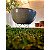 Vaso para Plantas Bacia Mini em Polietileno + Suporte de Ferro - Imagem 9