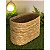 Cesta Oval de palha de taboa 40x25 - Imagem 5
