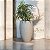 Vaso para plantas em polietileno Bambu M - Imagem 1