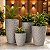 Kit 4 Vasos para Plantas em Polietileno Redondo Diamantado P, M, G e GG | Decorativos e Resistentes - Imagem 1