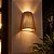 Arandela Cone M de Palha de Milho 22x25 Decorativa Artesanal cod 371 - Imagem 1