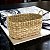 Kit com 4 Cachepot de Palha de taboa 20x20 e 4 Paozeira Oval P 30x16 - Imagem 2