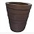 Vaso de planta coluna redonda degrau n1 com prato - Imagem 2