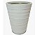 Vaso de planta coluna redonda degrau n1 com prato - Imagem 3