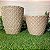 Kit com 2 vasos polietileno redondo diamante P e PP - Imagem 2