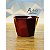 Vaso para plantas decorativos redondo torcido M estilo fibra de vidro - Imagem 3