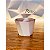 Vaso para plantas decorativos redondo torcido M estilo fibra de vidro - Imagem 6