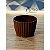 Vaso para plantas decorativo redondo listrado M estilo fibra de vidro - Imagem 3