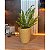 Kit Vaso redondo diamante P com planta artificial folhagem C ( 5027) - Imagem 2