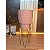Kit com 2 Vasos coluna redonda diamante P com prato coletor + suporte de ferro - Imagem 9