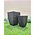 Kit com Vaso para Plantas em Polietileno Quadrado Diamante P e M - Imagem 5