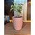 Kit Vaso redondo diamante P com planta artificial completo verde (4350) - Imagem 8