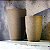 Kit vaso polietileno para plantas redondo escovado n2 e n3 com pratos - Imagem 5