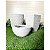 kit com 3 vasos polietileno, redondo diamante P, bacia mini e quadrado diamante p - Imagem 4