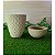 Kit com dois vasos-  polietileno redondo diamante P+ bacia mini - Imagem 9