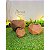 Kit com 3 vasos para plantas em polietileno esfera diamante M P e PP - Imagem 2