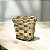 Kit com 5 Vaso cachepot redondo de palha de taboa 12x12 - Imagem 1