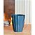 Kit com 2 Vasos para plantas decorativo redondo frisado P estilo fibra de vidro - Imagem 2