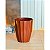 Kit com 2 Vasos para plantas decorativo redondo frisado P estilo fibra de vidro - Imagem 7