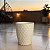 Vaso para decoração e plantas - polietileno diamante P COM PRATO COLETOR, resistente, luxo e moderno para sala - Imagem 2