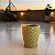 Vaso para decoração e plantas - polietileno diamante P COM PRATO COLETOR, resistente, luxo e moderno para sala - Imagem 10