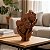 Estátua Decorativa 3 Faces Moderna em polímero Escultura para Sala e Escritório - Imagem 4