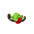 Mini Polvo Plush Verde - Imagem 2