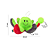 Mini Polvo Plush Verde - Imagem 3