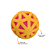 Bola Mosaico com Apito Amarelo - Imagem 2