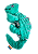 Camaleão Pet Verde - Imagem 1
