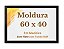 Quadro 60x40 Sem Vidro Moldura 40x60 Com Fundo Mdf - Imagem 1