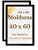 Moldura Quadro 40x60 Kit 2 Com Vidro Molduras 60x40 - Imagem 1
