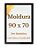 Kit 3 Molduras 70x90 Com Vidro Quadros 90x70 Grandes - Imagem 1