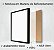 Kit 5 Moldura 30x40 Com Vidro Madeira Quadro 40x30 - Imagem 2