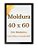 Quadro Decorativo 60x40 Moldura Com Vidro 40x60 - Imagem 1