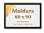 Moldura 60x90 Com Vidro Quadro 90x60 Foto Impressão Retrato - Imagem 1